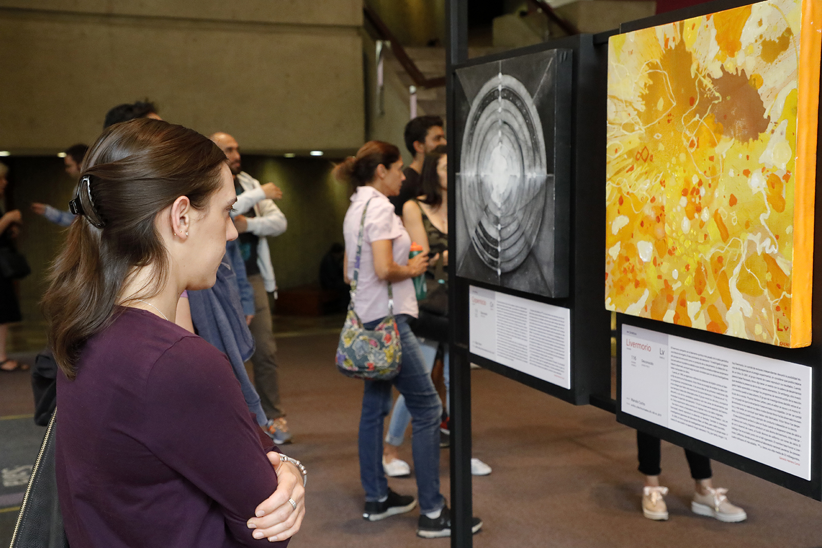 El Aleph. Exposición La tabla de los elementos