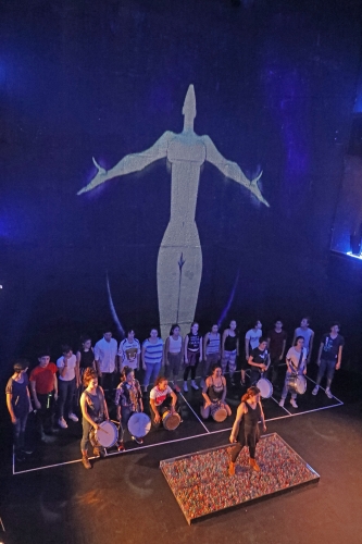 El Aleph. Instalación escénica Museo Teatro Autónomo