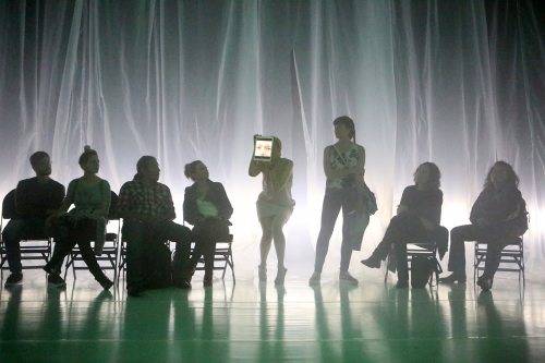 Teatro y voz experimental Mis humores, estudio poético sobre la enfermedad
